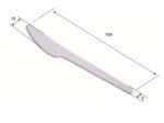 Coltello Professional 17 cm in PLA Cod. N806_2