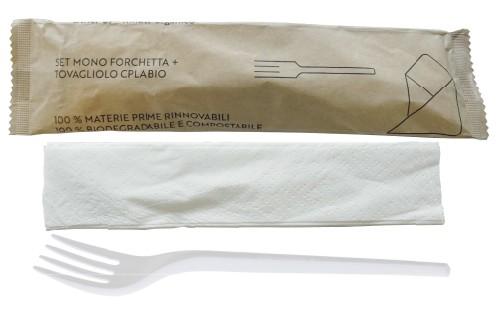 Set Mono Forchetta con Tovagliolo Cod. 26887_1